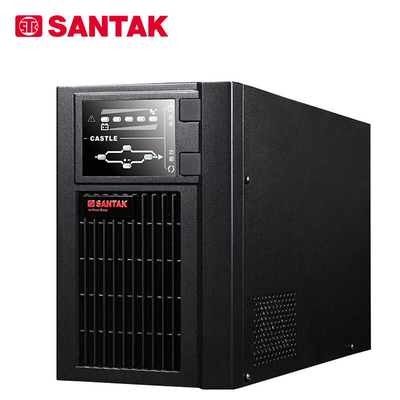 山特(SANTAK)UPS不間斷電源 C1KS 1KVA/800W 在線式 長續(xù)航機(jī)型 帶穩(wěn)壓功能 C1KS 1000VA/800W 主機(jī)